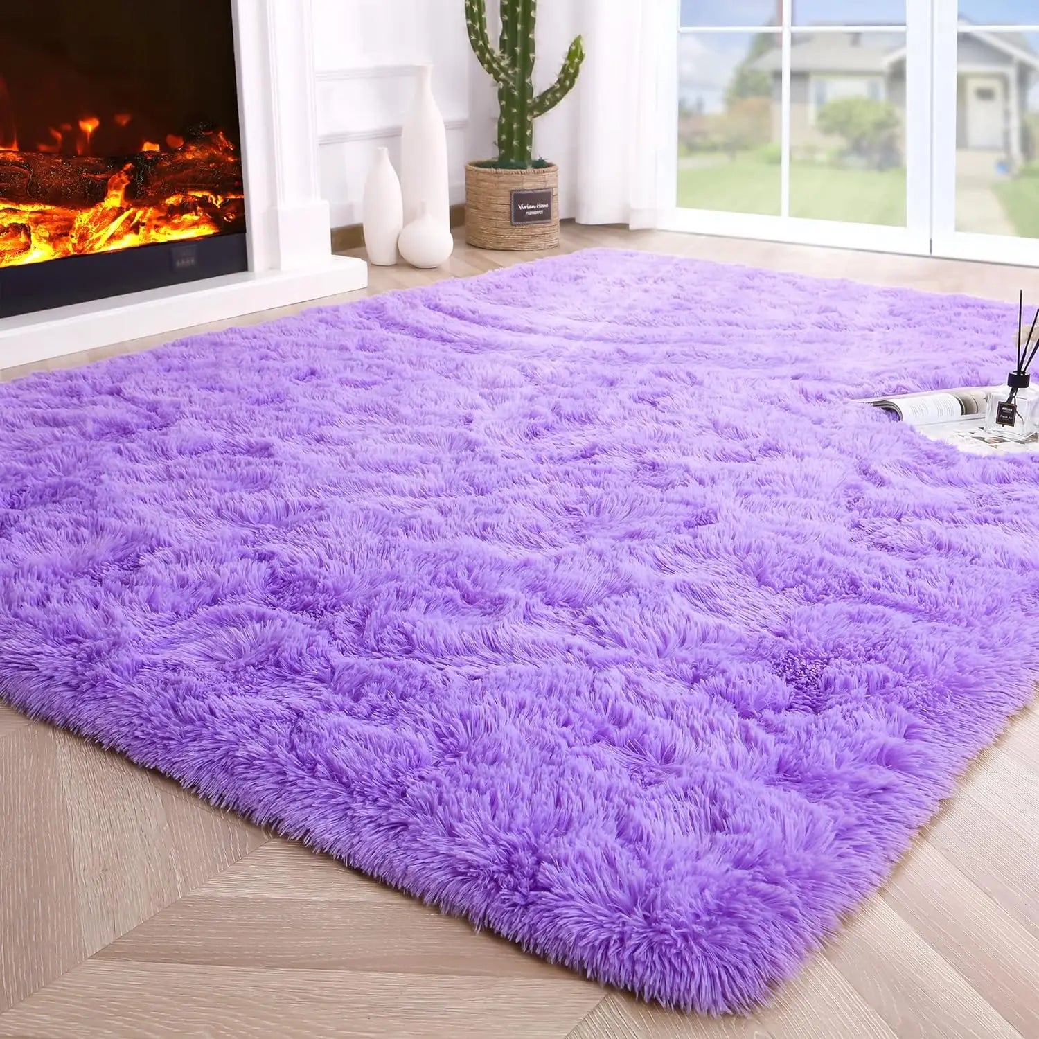 Navak Carpet Fluffy Rugs for Bedroom Fuzzy Area Rugs for Living Room Soft Kids Carpet Non Slip Rugs for Hardwood Floors Room Decor