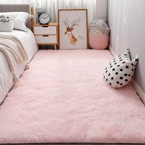 Navak Teppiche und Teppichböden für das Wohnzimmer zu Hause, flauschiger, pelziger großer Teppich, Flur, Eingangstürmatten, Jugendzimmer-Dekorationsteppich im Schlafzimmer