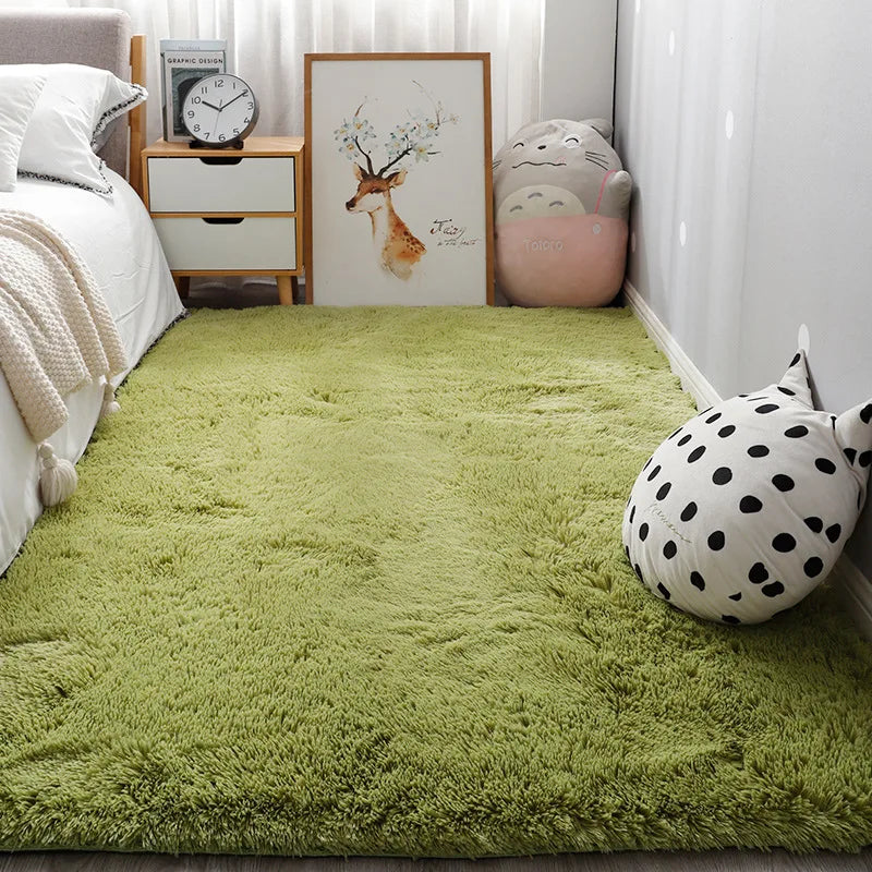 Navak Teppiche und Teppichböden für das Wohnzimmer zu Hause, flauschiger, pelziger großer Teppich, Flur, Eingangstürmatten, Jugendzimmer-Dekorationsteppich im Schlafzimmer