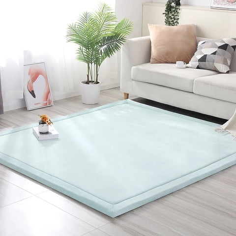 Navak Teppich, Korallensamt, gepolsterter, rutschfester Teppich, 3 cm dick, Tatami-Matten für Kinder, Erkerfenster, individuelle Matten, Schlafzimmer, Wohnzimmer, Bodenteppiche