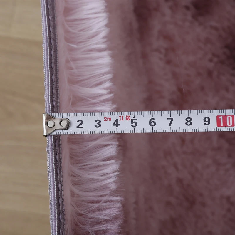 Navak Teppiche und Teppichböden für das Wohnzimmer zu Hause, flauschiger, pelziger großer Teppich, Flur, Eingangstürmatten, Jugendzimmer-Dekorationsteppich im Schlafzimmer
