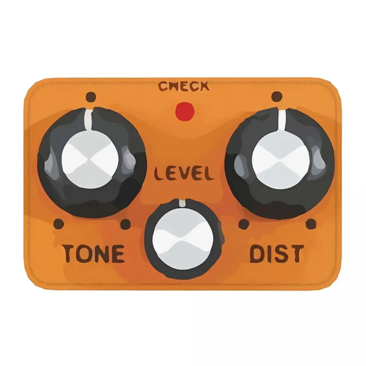 Navak Teppich Gitarre Badezimmermatte Boss DS-1 Distortion Pedal Teppich Home Fußmatte Wohnzimmer Teppich Eingangstür