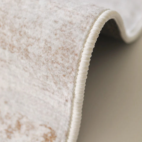 Navak Teppich, italienischer minimalistischer Teppich für Wohnzimmer, leichtes Luxus-Schlafzimmerdekor, Plüschteppich, flauschig, weich, grau, verdickte Matte