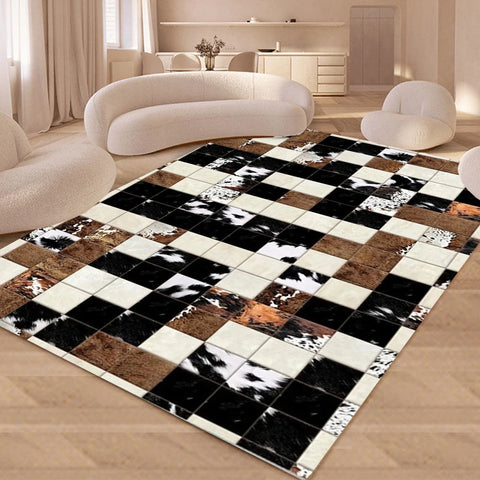 Navak Teppich, Bohemian-Stil, abstrakt, moderne Kunst, Geometrie, Teppich für Wohnzimmer, Schlafzimmer, Zuhause, Sofa, Dekoration, rutschfeste Bodenmatte