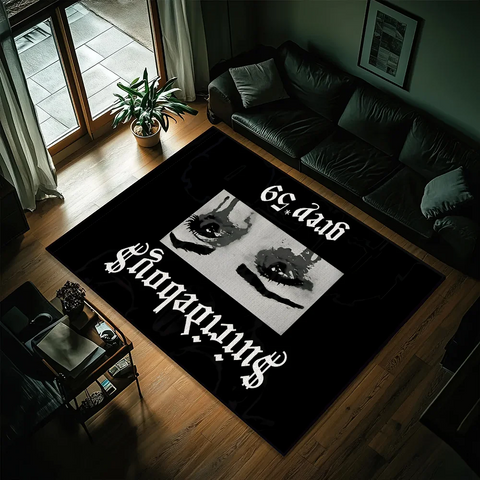 Navak Teppich, lustiger S-Suicideboys G59-Teppich, Nachttisch, Küche, Bad, Wohnzimmer, Haus, Schlafzimmer, Bodenmatte, Fußmatte, großer Teppich, Teppich, Dekoration