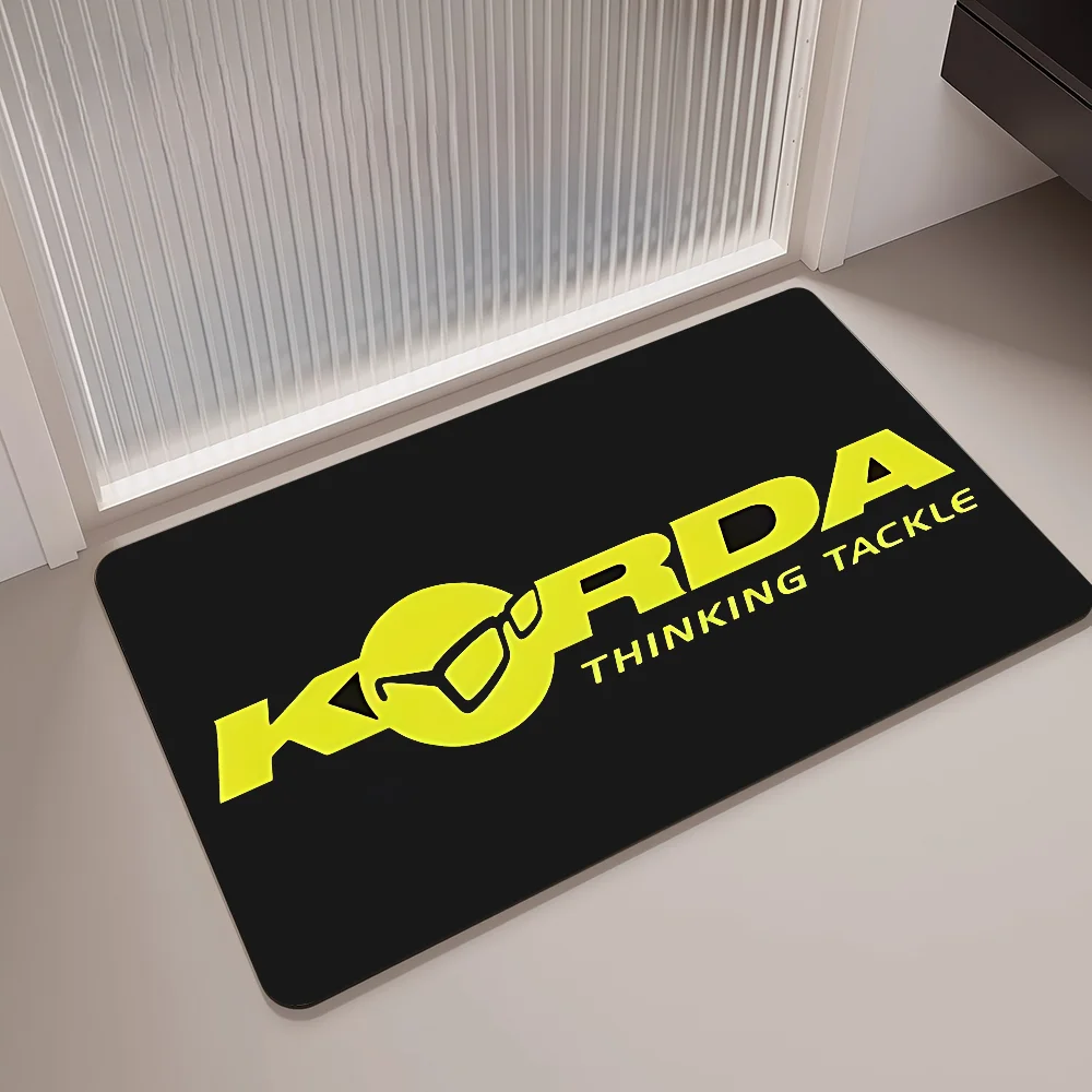 Navak Carpet K-Korda Angellogo Bodenmatte Kinderzimmer Schlafzimmer Dekoration Balkon Anti-Rutsch-Fußmatte Wohnzimmer Willkommensteppich