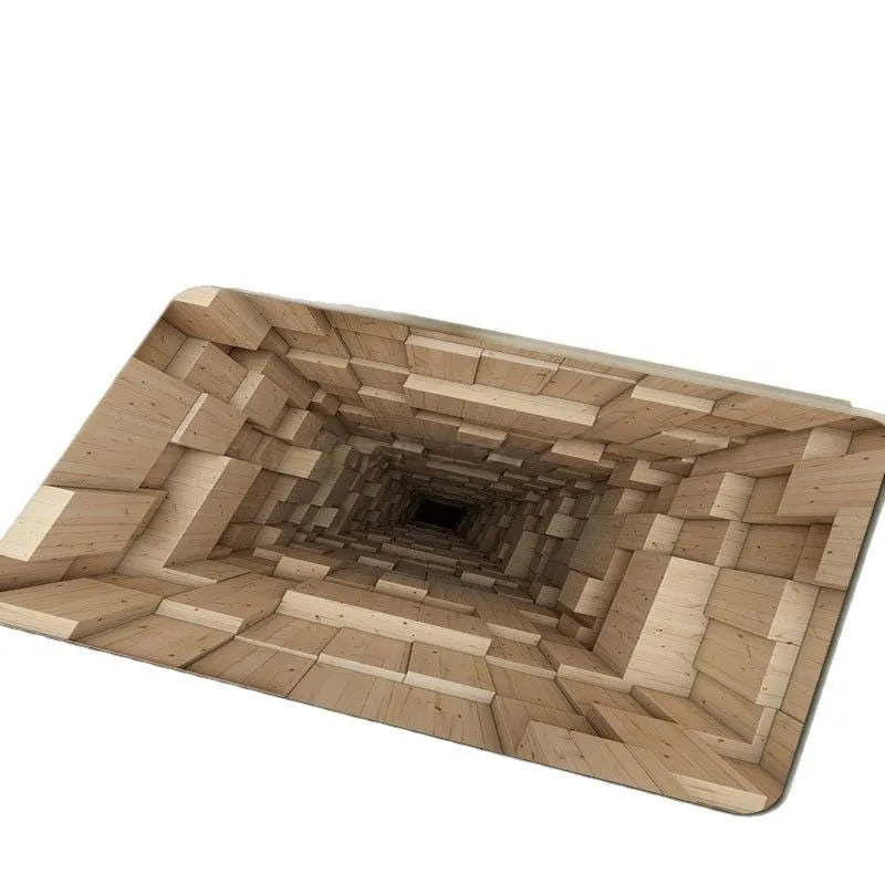 Navak Carpet Exclusive Picks Sommerteppich Eingangstür Visuelle dreidimensionale Bodenmatte Bepflanzung E-Sports Room Abyss Mat Home Decoration