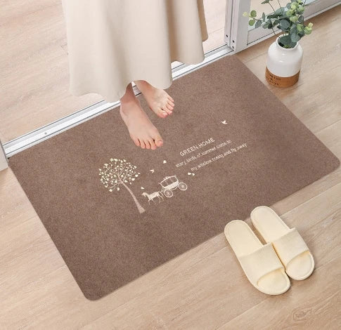 Navak Teppich, solide, Willkommens-Fußmatten für den Eingangsbereich, Teppiche für Zuhause, Bad, Wohnzimmer, Boden, Treppe, Küche, Flur, rutschfester Teppich