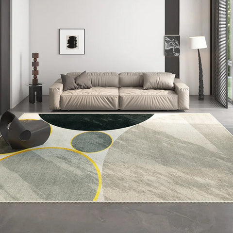 Navak Teppich, nordischer Stil, Teppiche für Wohnzimmer, waschbar, Schlafzimmer-Dekor, geometrisches Muster, luxuriöser Lounge-Teppich, große Bodenmatte für Zuhause