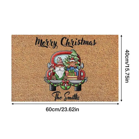Navak Carpet Exclusive Picks Christmas Welcome Gnome Doormat Indoor Outdoor Entrance Carpet Home Decor Hallway Kitchen Living Room Floor Mat