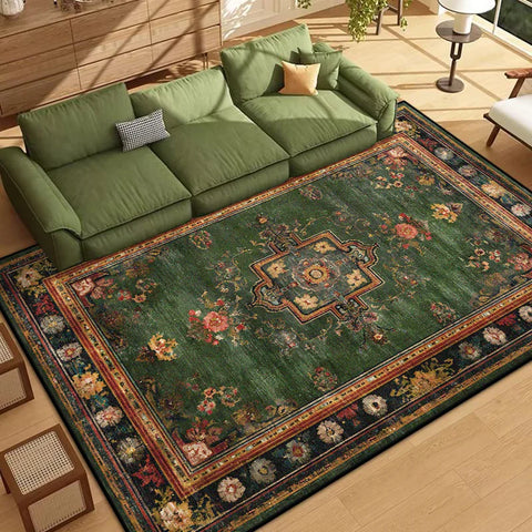 Navak-Teppich, persischer Stil, Bordüren-Design, Wohnzimmerteppich, weich, rutschfest, Schlafzimmer-Dekor-Teppich, leicht zu reinigen, Eingangstürmatte, maschinenwaschbar