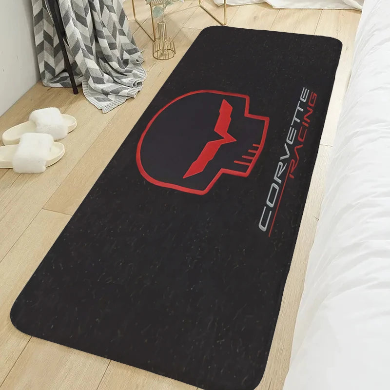 Navak Teppich Schlafzimmer Teppich T-Corvettes Wohnzimmer Boden Teppich Rutschfest Flur Küche Veranda Fußmatte Rutschfeste Fußmatte Eingangstür