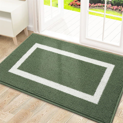 Navak Carpet Olanly Fußmatte, schmutzabweisend, für den Eingang, Fußmatte für den Außenbereich, weicher Küchenteppich, rutschfester Bodenteppich, saugfähig, Haus, Willkommens-Fußmatte