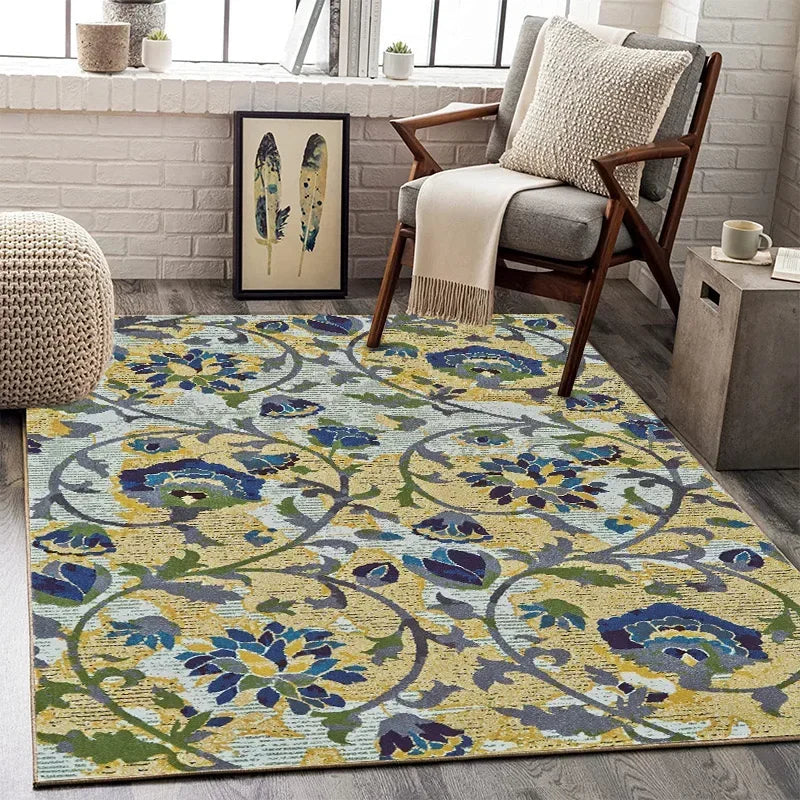 Navak Carpet Exclusive Picks Upgrade-Material im skandinavischen Stil, leichter Luxus-Wohnzimmerteppich, schmutzabweisend, Sofa-/Couchtischkissen, Heimteppich