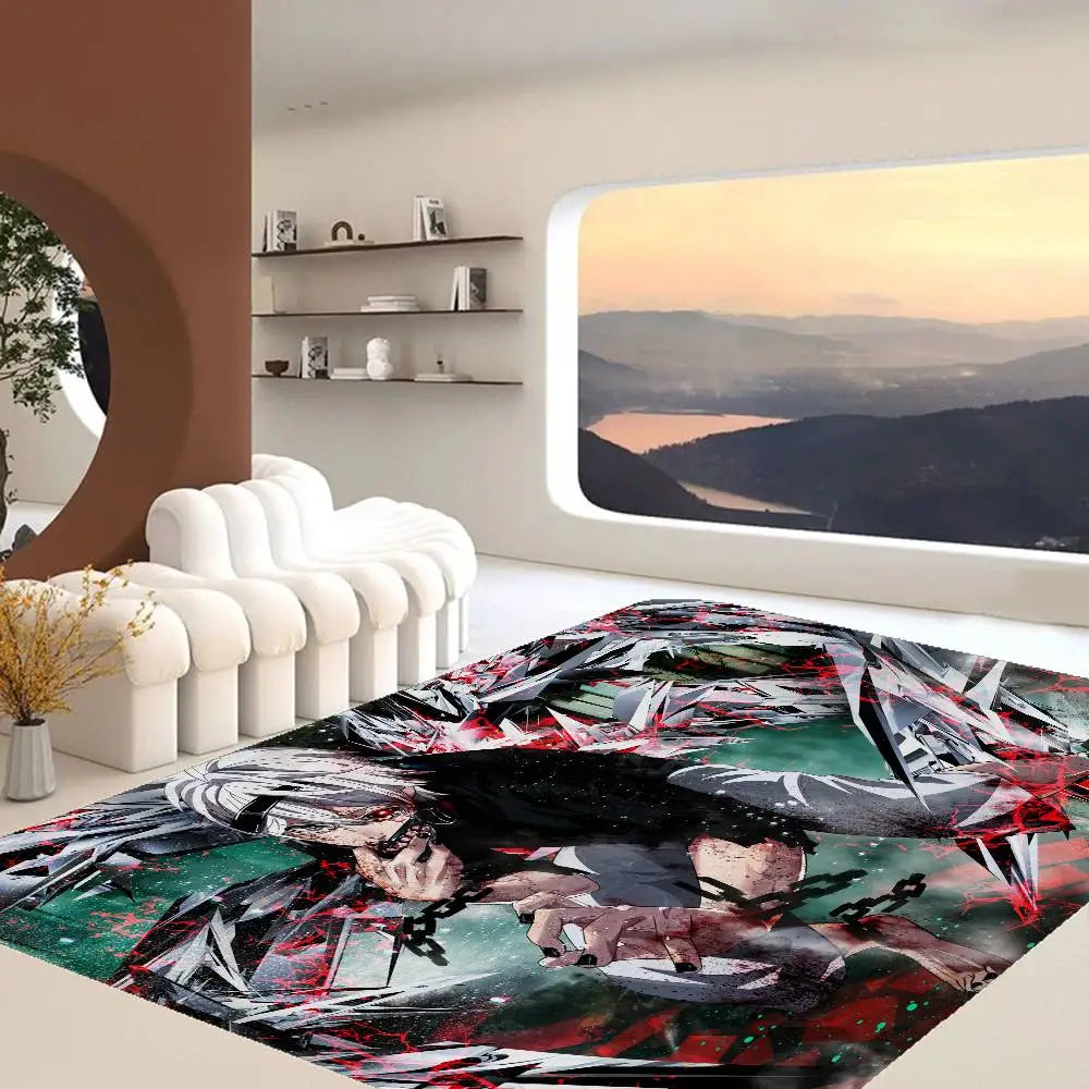 Navak Teppich Tokyo Anime Ghoul Bodenmatte er Anti-Rutsch Moderne Wohnzimmer Balkon Bedruckte Nachttischmatten