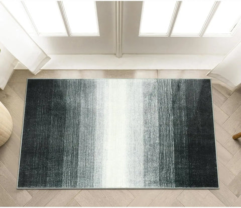 Navak Carpet Exclusive Picks 1 Stück Moderner Farbverlauf-Kristall-Samtteppich, süße Mädchenzimmer-Dekorationsdecke, rutschfeste Eingangs-Fußmatte, Heimdekoration