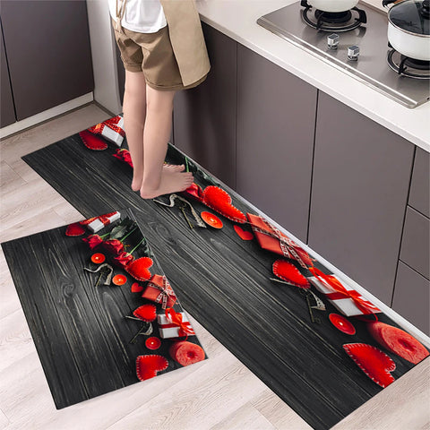 Navak Teppich Küchenmatte Teppich für Boden Hauseingang Fußmatte Schlafzimmer Wohnzimmer Dekor Nachttisch Teppich Flur Balkon Badezimmer Anti-Rutsch-Matte