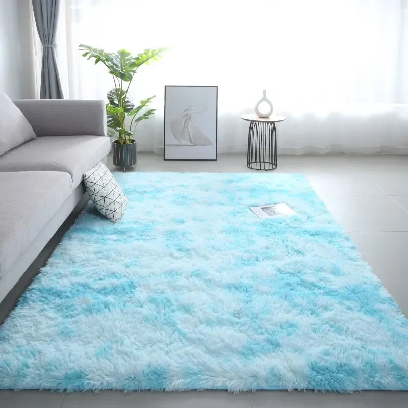 Navak Carpet Exclusive Picks Batik-Teppich, Wohnzimmer-Couchtischkissen, zottelig, waschbar, Schlafzimmer, modern, skandinavisch, weich, gemütlich, Heimdekor-Teppich