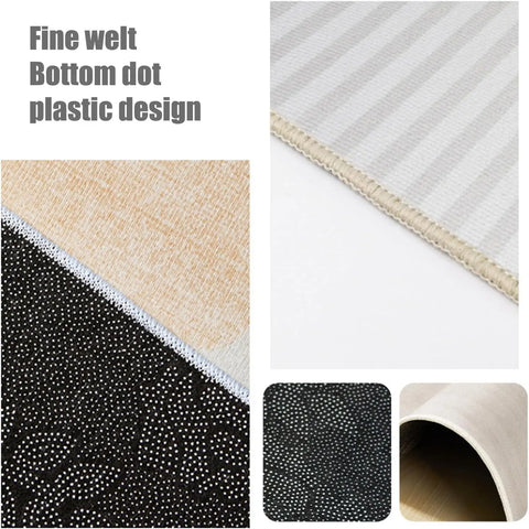 Navak Carpet Exclusive Picks Bohemian Oval Teppich Küche Badezimmer Fußmatte Eingangstürmatte Quadratisch Wohnzimmer Schlafzimmer Bereich Teppich Home Decor