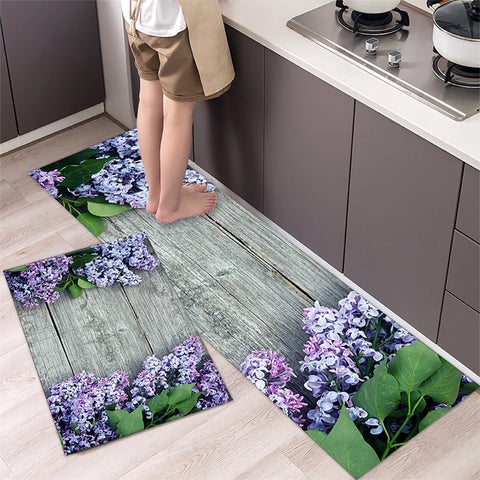Navak Teppich Küchenmatte Teppich für Boden Hauseingang Fußmatte Schlafzimmer Wohnzimmer Dekor Nachttisch Teppich Flur Balkon Badezimmer Anti-Rutsch-Matte