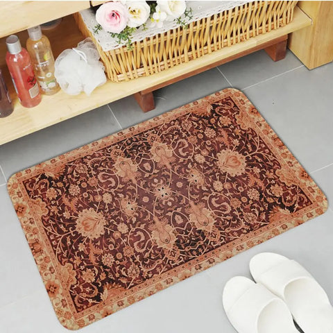 Navak Teppich Boho Perserteppich Muster Küchenmatte rutschfeste Waschküchenmatte Wäschedekor Balkon Kind Wohnzimmer Moderne Wohnkultur