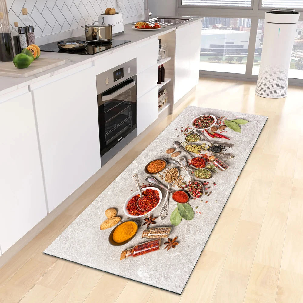 Navak Teppich, moderne Küchenmatte, Hauseingangs-Fußmatte, Flur, Schlafzimmer, Wohnzimmer, Dekoration, Bodenteppich, Balkon, Badezimmer, rutschfest, langer Teppich