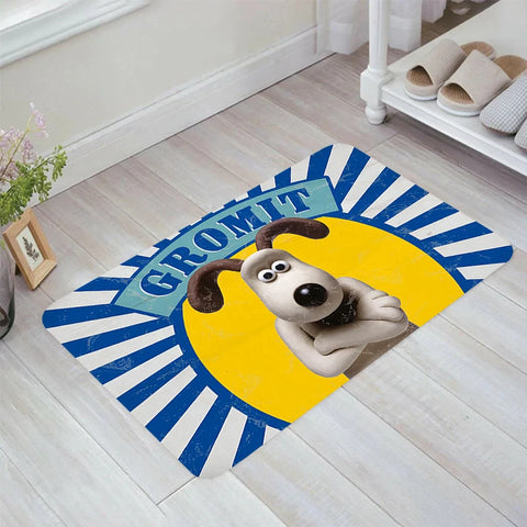 Navak Teppich A-Wallace und A-Gromit Bodenmatte Teppiche Küchenteppich Home Fußmatte Eingangstür Balkon Teppiche Zimmermatten Fußteppich Badezimmer Bad