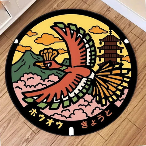 Navak Carpet NEU Tägliche Auswahl Kawaii Pokemon Teppich für Wohnzimmer Dekor Lounge Balkon Sofa Matte Schlafzimmer Weicher Teppich Drehstuhl Matte Kinder Geschenk