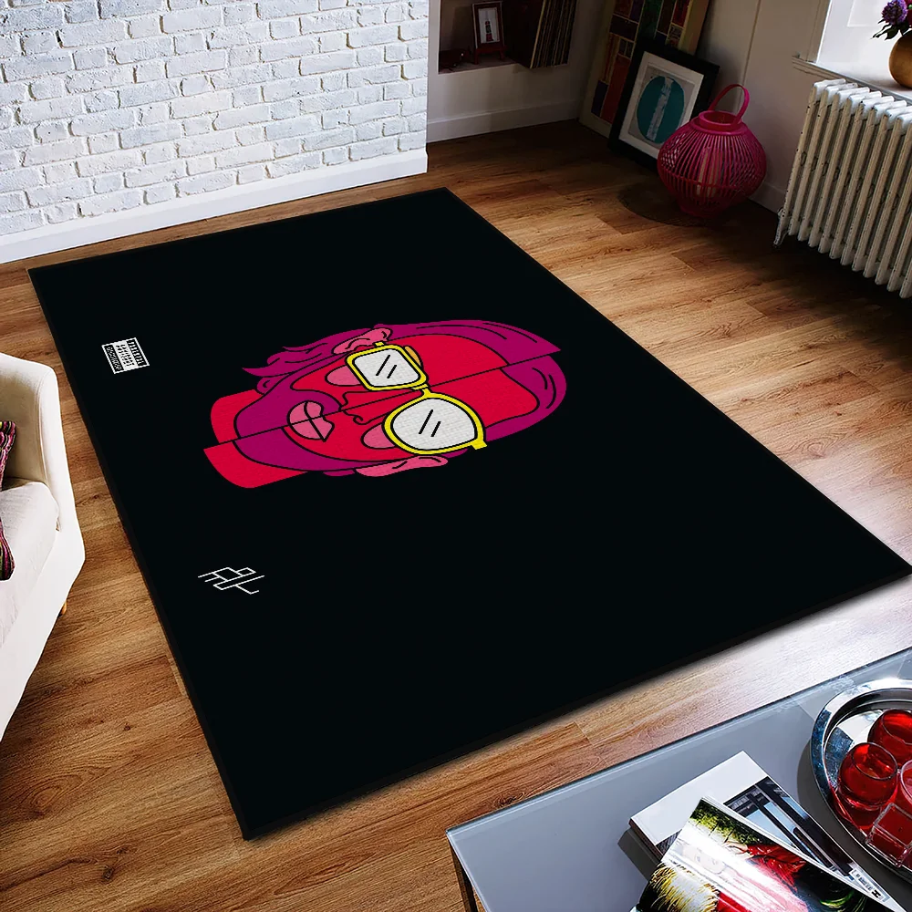 Navak Carpet Door Mat q-Qlf Anti-Slip Kitchen Bedroom Handmade p-PNL Tufted Rug Carpet singer Living Rapper Room Entrance Decoration