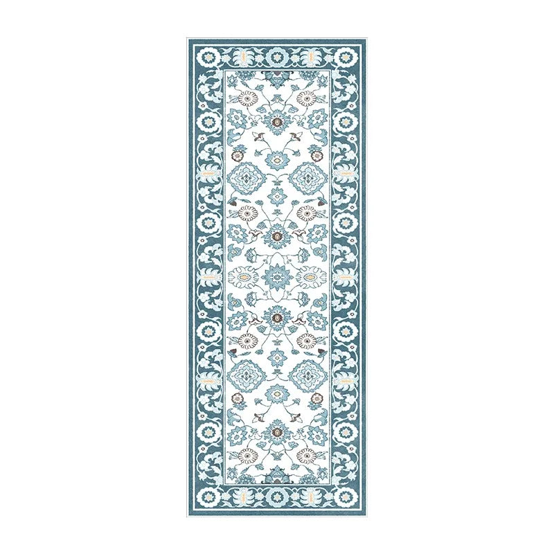 Navak Teppichläufer Teppich für Schlafzimmer Nachttisch-Fußmatten Langer Korridorteppich Flurteppiche Faltbare maschinenwaschbare Matte 카펫 Tapis De Chambre