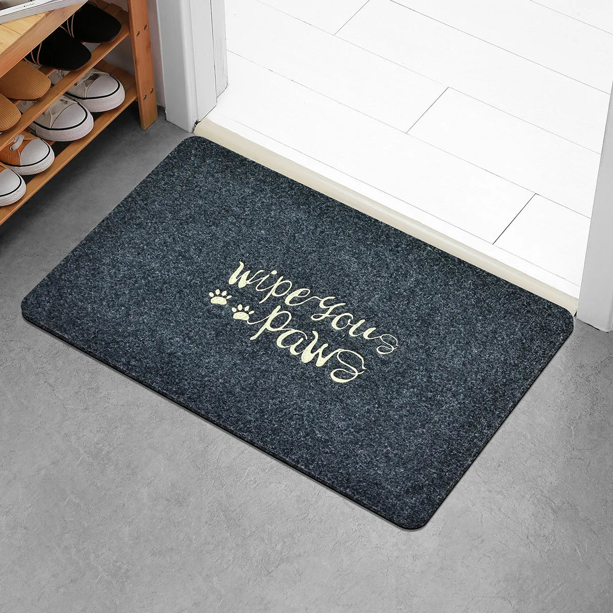 Navak Teppich Eingangsmatte Eingangsmatte Eingangsmatte Toilette Wasserabsorbierende Matte Badezimmer Rutschfest Haushalt Schlafzimmertür Schmutz Stick