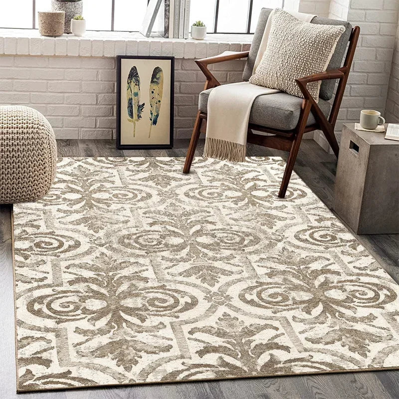 Navak Carpet Exclusive Picks Upgrade-Material im skandinavischen Stil, leichter Luxus-Wohnzimmerteppich, schmutzabweisend, Sofa-/Couchtischkissen, Heimteppich