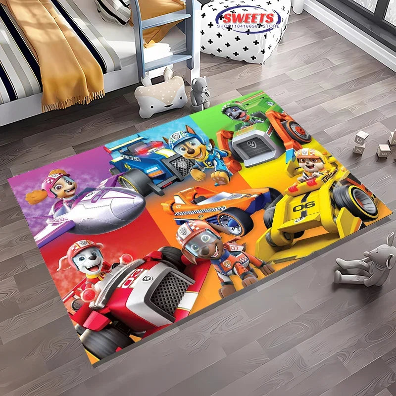 Navak Carpet 3D Neuankömmling Niedlicher Hunde-Cartoon-Teppich, Teppich für Wohnzimmer, Kinderzimmer, Schlafzimmer, Sofa, Küche, Fußmatte, Dekor, rutschfeste Bodenmatte für Kinder