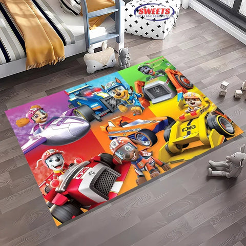 Navak Carpet 3D Neuankömmling Niedlicher Hunde-Cartoon-Teppich, Teppich für Wohnzimmer, Kinderzimmer, Schlafzimmer, Sofa, Küche, Fußmatte, Dekor, rutschfeste Bodenmatte für Kinder