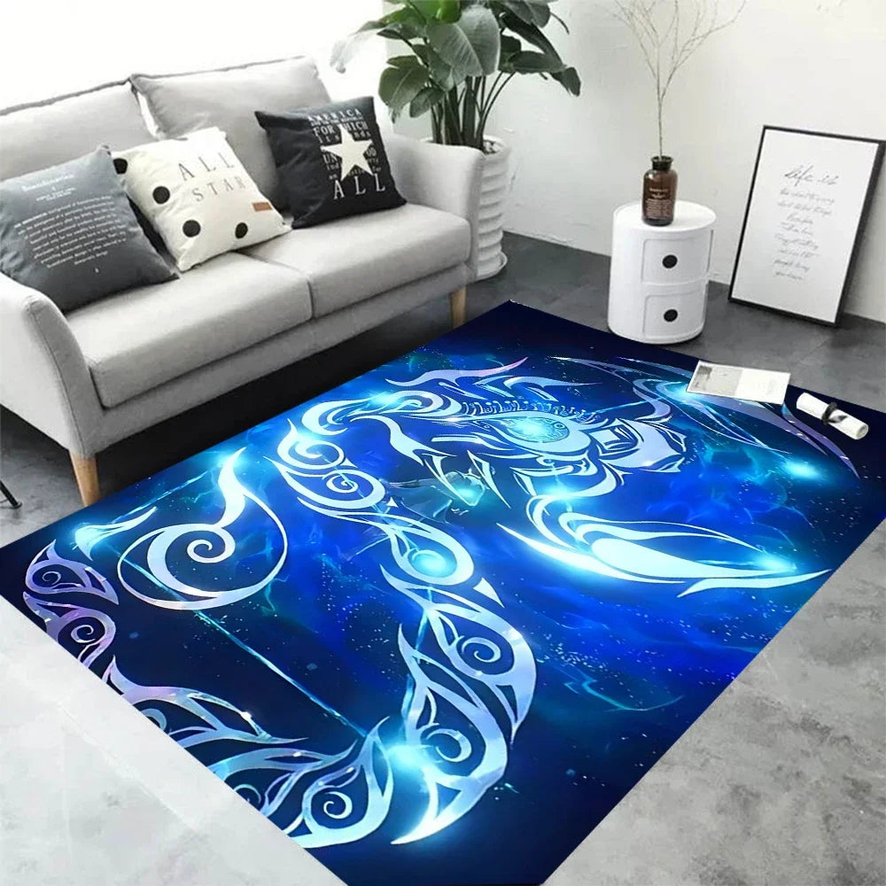 Navak Carpet Daily Picks Anime Douluo Kontinent Teppich Schlafzimmer Wohnzimmer Flur Wohnkultur Teppich Waschraum Bodenmatte Geburtstagsgeschenk Zubehör