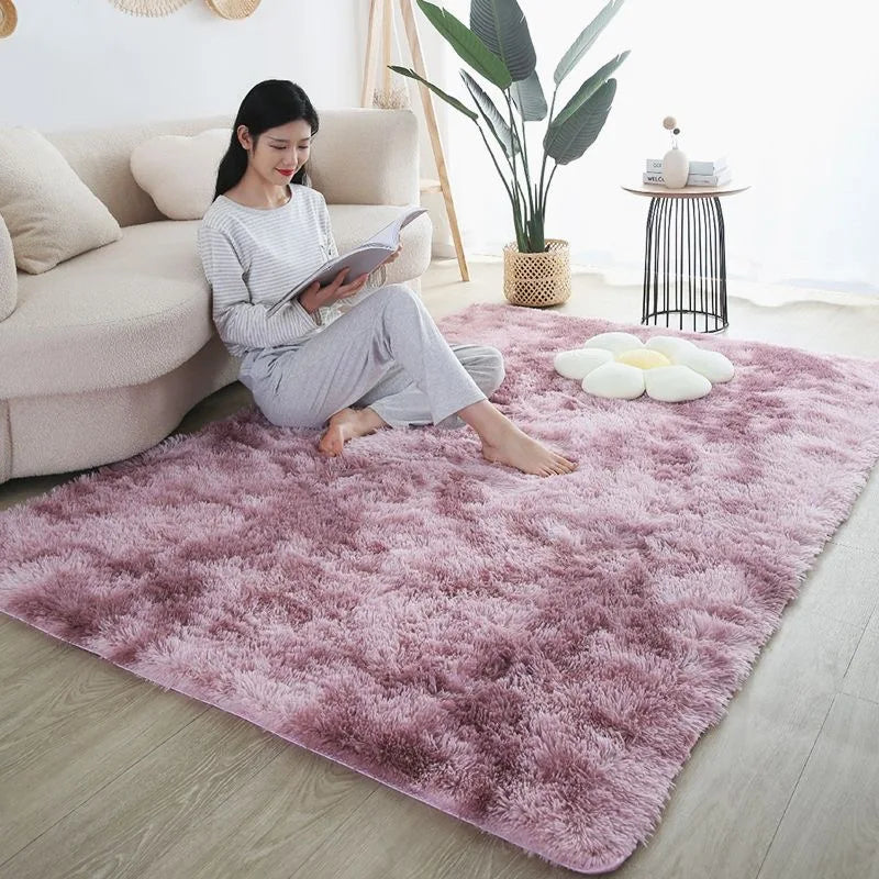 Navak Teppich, pelziger Teppich, Wohnzimmermatte, modernes Schlafzimmer, nordischer Stil, Dekorationsteppich, groß, schwarz, grau, weiß, rutschfeste Kinderteppiche