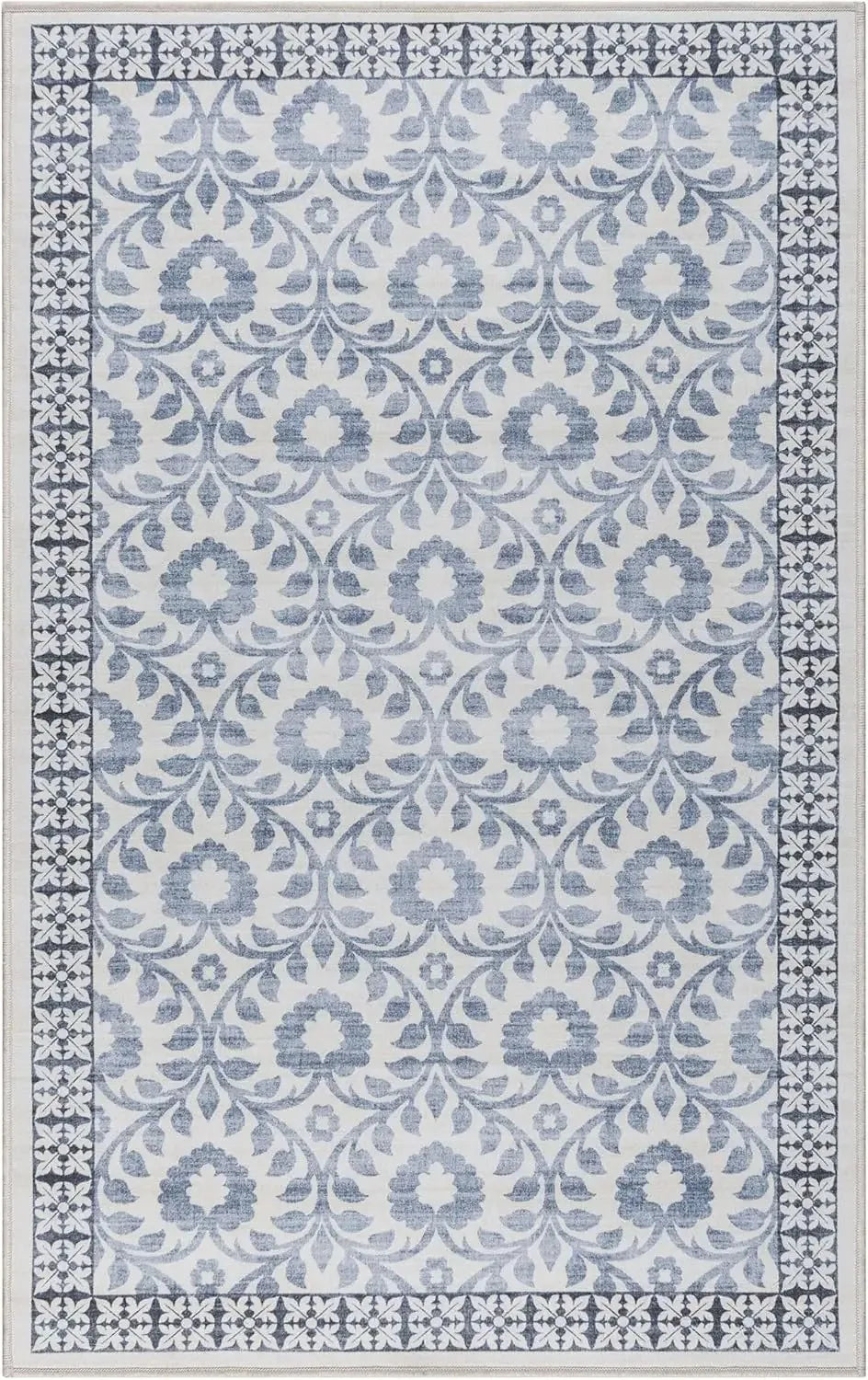 Navak Carpet Exclusive Picks Bohemian Style Loop-Pile Rug - Ultra-Thin, Stain-Resistant, Non-Slip Carpet for Living Room & Office, Soft Floor Mat