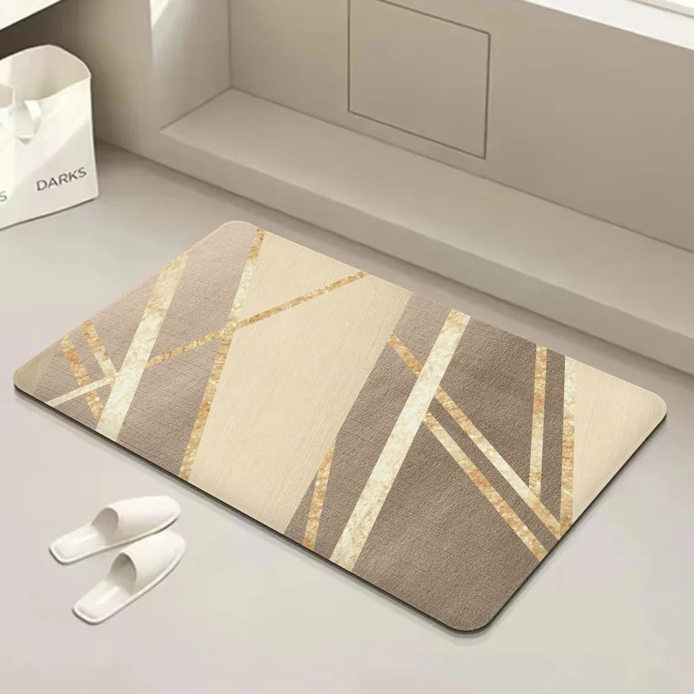 Navak Teppich Geometrie Lange Teppiche Nordischen Stil Home Fußmatte Badezimmer-WC-Matten Schlafzimmer Moderne Wohnkultur