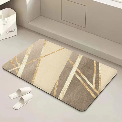 Navak Teppich Geometrie Lange Teppiche Nordischen Stil Home Fußmatte Badezimmer-WC-Matten Schlafzimmer Moderne Wohnkultur