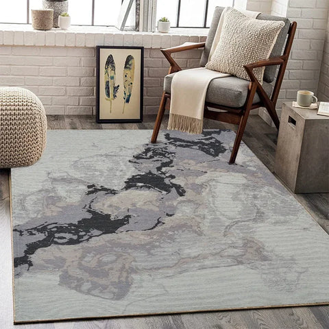 Navak Carpet Exclusive Picks Upgrade-Material im skandinavischen Stil, leichter Luxus-Wohnzimmerteppich, schmutzabweisend, Sofa-/Couchtischkissen, Heimteppich