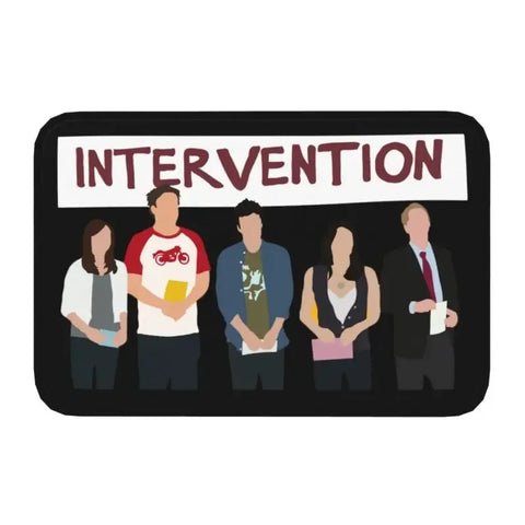 Navak Carpet Daily Picks Intervention How I Met Your Mother Eingangsmatte für den Vorderboden, Tür, Außenbereich, TV-Show, Bad, Küche, Fußmatte, WC-Teppich