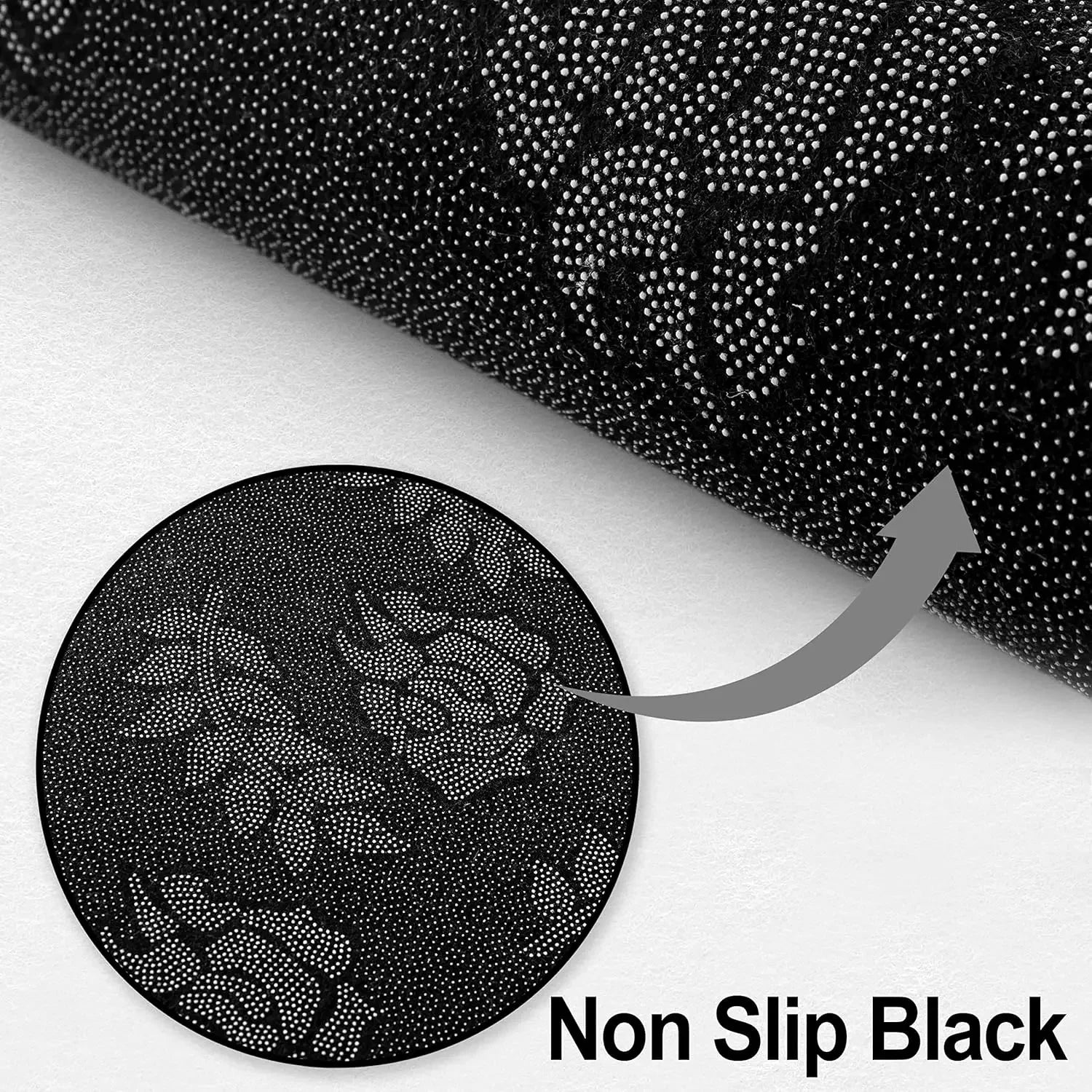 Navak Carpet Exclusive Picks Simple Lines Halbrunder Teppich, langlebig und leicht zu reinigen, für Zuhause, Schlafzimmer, Nachttisch, Fußmatte, Heimdekoration