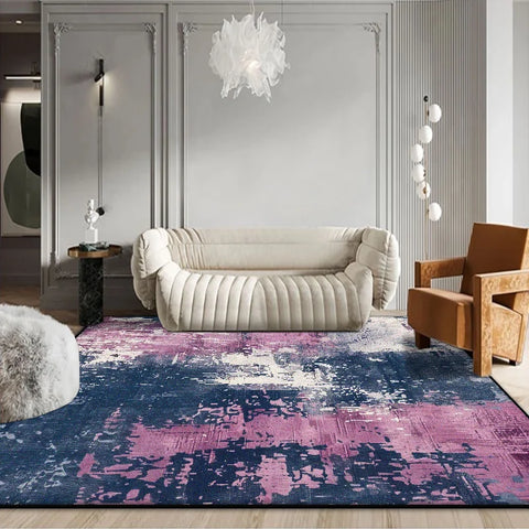 Navak Carpet Modern Abstract Carpets for Living Room Decoration Light Luxury Rug 200x400 Large Bedroom Lounge Rugs Coffee Table Non-slip Mat