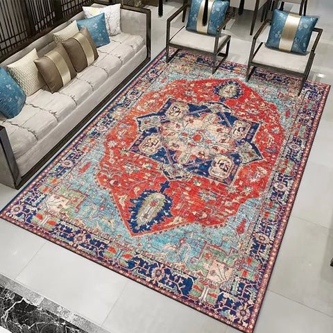 Navak Carpet Exclusive Picks 1PC Vintage Perserteppich B&amp;B Hotel voller Teppichboden Amerikanischer Bohemian Marokkanischer Wohnzimmerteppich