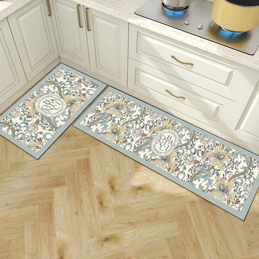 Navak Teppich Saugfähiger Küchenteppich Rutschfeste Bodenmatte Absorbiert Öl Küche Langer Bereich Teppich Schlafzimmer Teppich Eingang Fußmatte Home Decor Zimmer Tapis