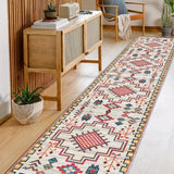 Navak Carpet Exclusive Picks Böhmischer Flurteppich, geometrisches Muster, Kristall-Samt-Bodenmatte, Eingang, Küche, Treppe, langer Teppich, Heimdekoration