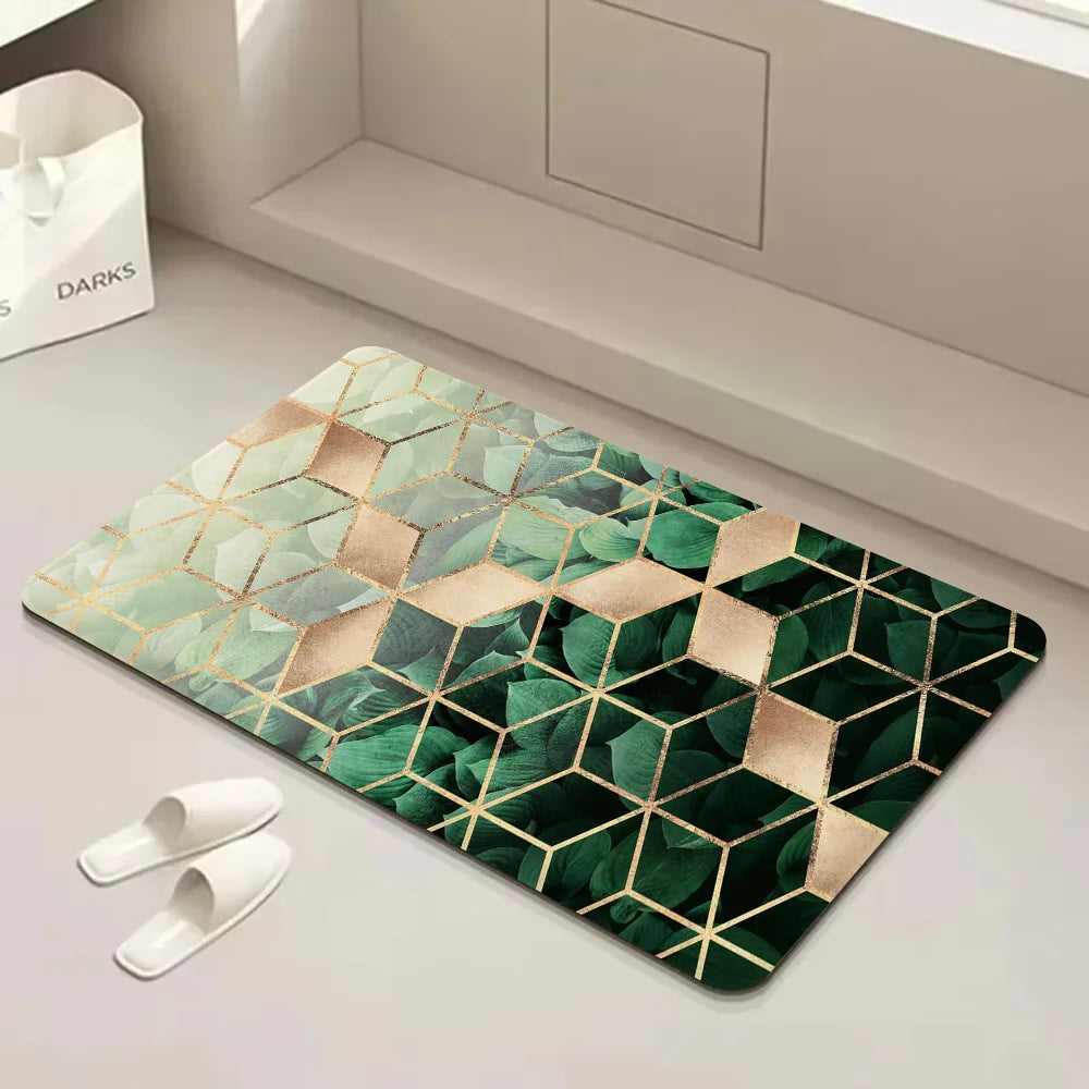 Navak Teppich Geometrie Lange Teppiche Nordischen Stil Home Fußmatte Badezimmer-WC-Matten Schlafzimmer Moderne Wohnkultur