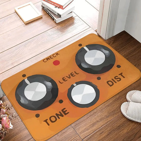 Navak Teppich Gitarre Badezimmermatte Boss DS-1 Distortion Pedal Teppich Home Fußmatte Wohnzimmer Teppich Eingangstür
