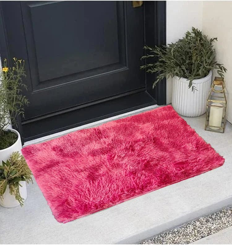 Navak Carpet Exclusive Picks 40 x 60 cm Seidenwollteppich, verdickt, für Nachttisch, Wohnzimmer, Kinderzimmer, weicher Heimdekor-Teppich, waschbar, schmutzabweisende Matte