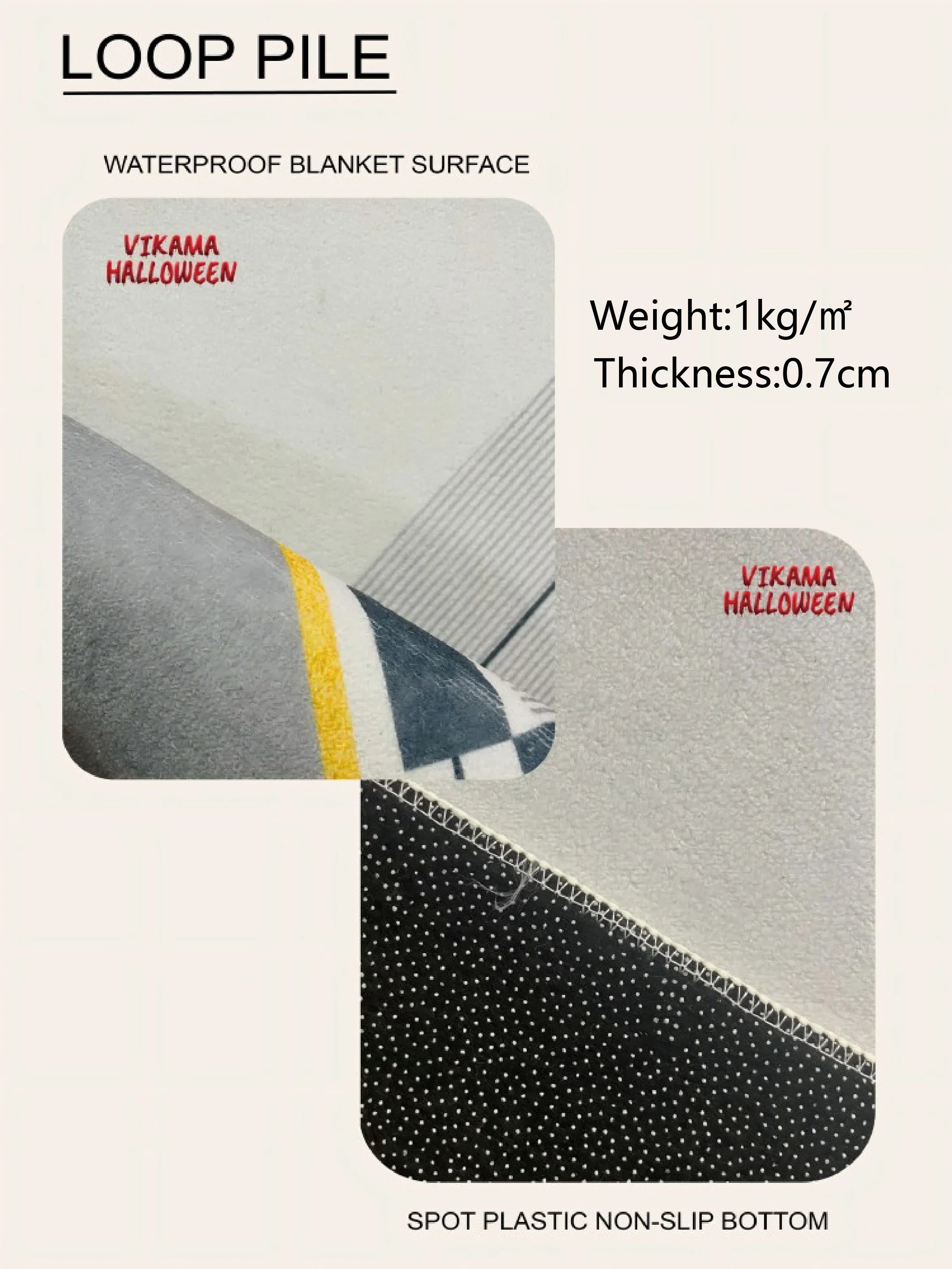 Navak Carpet Exclusive Picks, verbessertes Material, Schlingenflor, eleganter islamischer Gebetsteppich, exquisites Gebet, muslimisches kreatives Geschenk, einfache Aufbewahrung, Heimdekoration